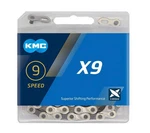 Kmc X9 Ept Speed Chain Silve 116 Link. Fixed Price $25.89.