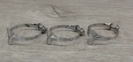 Vintage Huret Top Tube Brake Cable Clamps, Clips Set Of (3) Bike Peugeot Mercier. Fixed Price $29.95.