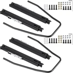 Seat Track Set Of 2 With Mounting Pack Sliders, Black. Fixed Price $86.81.