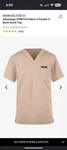 Scrub Set Advantage Size 4-POCKET Neck Top & Mens 8 Cargo Pant. Fixed Price $25.00.