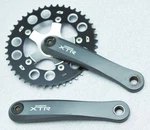 Shimano Xtr Crankset, Rare Ac Downhill 44T Chainring, FC-M952, 180MM 5-BOLT. Fixed Price $249.99.