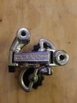7.18 Vintage Shimano Crane First Generation Dura Ace Short Cage Rear Derailleur. Fixed Price $29.00.