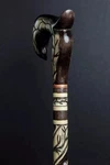 Walking Stick Carved Crane Artisan Cane Wooden Handmade Exclusive Victorian. Fixed Price $103.54.