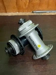 Shimano HB-M435 Front Disc Hub Centerlock 32 Holes Quick Release Silver. Fixed Price $20.00.
