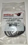 Wheels Manufacturing Carbon Fiber Headset Spacer 1-1/8-INCH X 2.5MM Bag Of. Fixed Price $10.99.