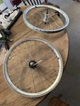 Odyssey T1000 Bmx Bike Rims Wheels Mid School Vintage Db Sealed Hubs Flip Flop. Fixed Price $332.50.