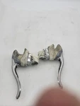 Shimano Exage 500EX BL-A500 Drop Bar Brake Levers 23.8-24.2 A1-(NEEDS New Hoods). Fixed Price $16.00.
