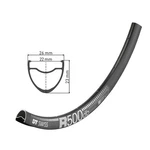 Rim 500 Db 700C 28 22MM 32 Holes Disc Brake 2040006511 Dt Swiss Bicycle. Fixed Price $59.61.