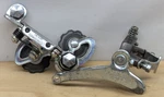 Vintage Campagnolo Valentino Front And Rear Derailleur Set. Fixed Price $59.95.