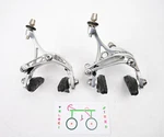 Campagnolo Veloce Rim Dual Pivot Skeleton Bike Brakeset Calipers BR7-VL. Fixed Price $89.97.