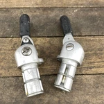 Vintage Raleigh Bar End Friction Shifters Pair Road Touring Bike Drop Alloy. Fixed Price $47.99.