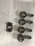 Bebop Bike Clipless Pedals One Cleat. Fixed Price $100.00.