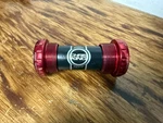 Chris King Bsa Road Threadfit 24MM Bottom Bracket Red Threaded Shimano. Fixed Price $130.00.