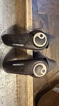 Ergon GP3-L Large Lock-on Bicycle Grips Gray And Black Finger Bar. Fixed Price $35.00.