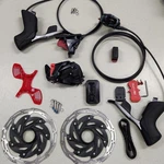 Sram Force Etap Axs Electronic Road Groupset 1X 12-SPEED Hrd Levers, Flat Mount. Fixed Price $1499.95.