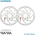 2PCS Shimano SM-RT66 180MM Disc Brake Rotor 6-BOLT Mtb Bicycle Deore Slx W/. Fixed Price $45.99.