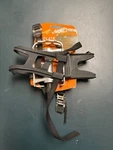 Brand New Avenir Alloy Road Pedals Clips & Straps 9/16"AXLE. Fixed Price $14.00.