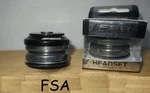 HEADSET-FSA-1-1/8 Impact Campy-cartridge BEARING-45/45 Angle-alloy. Fixed Price $28.99.