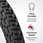 Schwinn Knobby Bike Tire With Kevlar 20 2.12-INCH Bmx. Fixed Price $32.36.
