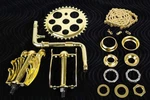 Og Lowrider - Regular Crank Pkg Lucky 7 Wing Pedal Gold. Fixed Price $108.99.