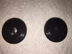 Novatec D771SB 9MM Thru Front End Caps (color = Black). Fixed Price $18.98.