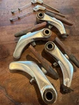 Shimano Silver BR-R550 Alloy Gravel Cyclocross Mtn Bicycle Cantilever Brakes. Fixed Price $65.00.