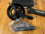 Miche Graff Crankset Aluminum Bike Gravel Velo Bicycle Double 172.5 - 30 46. Fixed Price $219.34.