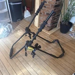 Rhode Gear 2 Bike Carrier Trunk Mount Rack, Black & Yellow # 380114. Fixed Price $64.35.