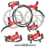 Zoom HB876 4-PISTON Pre-bled Hydraulic Disc Brake Set For Mountain Bike, Bike.... Fixed Price $123.29.