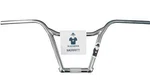 Merritt Slaughter 4 Piece Bmx Handlebars Bike 9.25" Rise (chrome). Fixed Price $114.95.