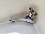 Front Derailleur Shimano RX100 FDA551 Japan Racing Bike FD-A551 Grey 4A. Fixed Price $25.58.
