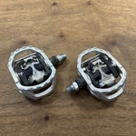 Shimano PD-M545 Platform Flat Clipless Mountain Bike Pedals Cleats. Fixed Price $29.99.