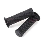 Pair 7/8" 22MM Motorcycle Rubber Handlebar Grips For Bobber Cafe Racer. Fixed Price $9.50.