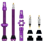 Wolf Tooth Components Tubeless Valve Stem Kit, 60MM, Purple, Violet. Fixed Price $32.00.