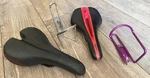 Specialized Rare Bicycle Accessories - Pedals, Bottle Cages, Bike Grips,saddles. Fixed Price $66.00.