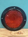 Vintage Kilborn K-s Reflex 5.5 Glass Reflector Bumper Light Lens. Fixed Price $72.00.