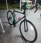 Kent Roadtech 700C Bike Black/green Drop Bar 6 Speed Steel Frame. Fixed Price $214.99.