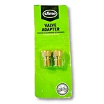 Slime Brass Valve Adapter Presta To Schrader Standard 20270 2-PACK Bicycle Pump. Fixed Price $10.00.