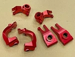 Aluminum Front Hub+carrier+rear Set For Arrma 1/10 Big Rock Typhon 3S Red. Fixed Price $44.99.