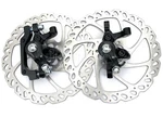 New Hayes MX4 Mechanical Disc Brake Set Front Rear Black 160MM Rotor + Adapters. Fixed Price $60.81.