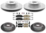 Disc Brake Rotors & Pads For Explorer Sport Trac 03-05 4 Wheel Drive. Fixed Price $361.00.