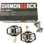 Diamondback Trail Mountain Bike Sortie Clipless Pedals With Cleats New Box. Fixed Price $39.97.