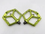 Spank Oozy Pedals - Flat Platform, Aluminum, 9/16" Green. Fixed Price $79.99.