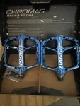 Chromag Dagga Platform Mtb Mountain Bike Pedals Blue. Fixed Price $90.00.