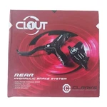 Clarks Hydraulic Brake Disc CLOUT-1 Rear W/lever Black HY-191R160AMROW. Fixed Price $38.00.