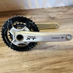 Used Shimano Deore Xt FC-M770 Crankset 175 2X10 38 24 Race Face Chainrings. Fixed Price $79.99.