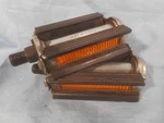 And Vintage Wald 7146 1/2" Pedals With Reflectors Made Usa, Used. Fixed Price $9.95.