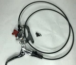 New Avid X0 Hydraulic Disc Brake Rear Silver 1400MM Hose W. Adapter. Fixed Price $183.48.
