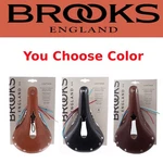 Brooks B17 Carved Saddle Black Brown Honey Leather Road Bike Seat W/cutout. Fixed Price $155.00.