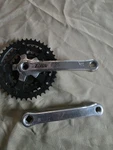 Vintage Shimano Altus FC-CT92 170MM Crankset 24 34 42 Square Taper 90S Mtb. Fixed Price $49.00.